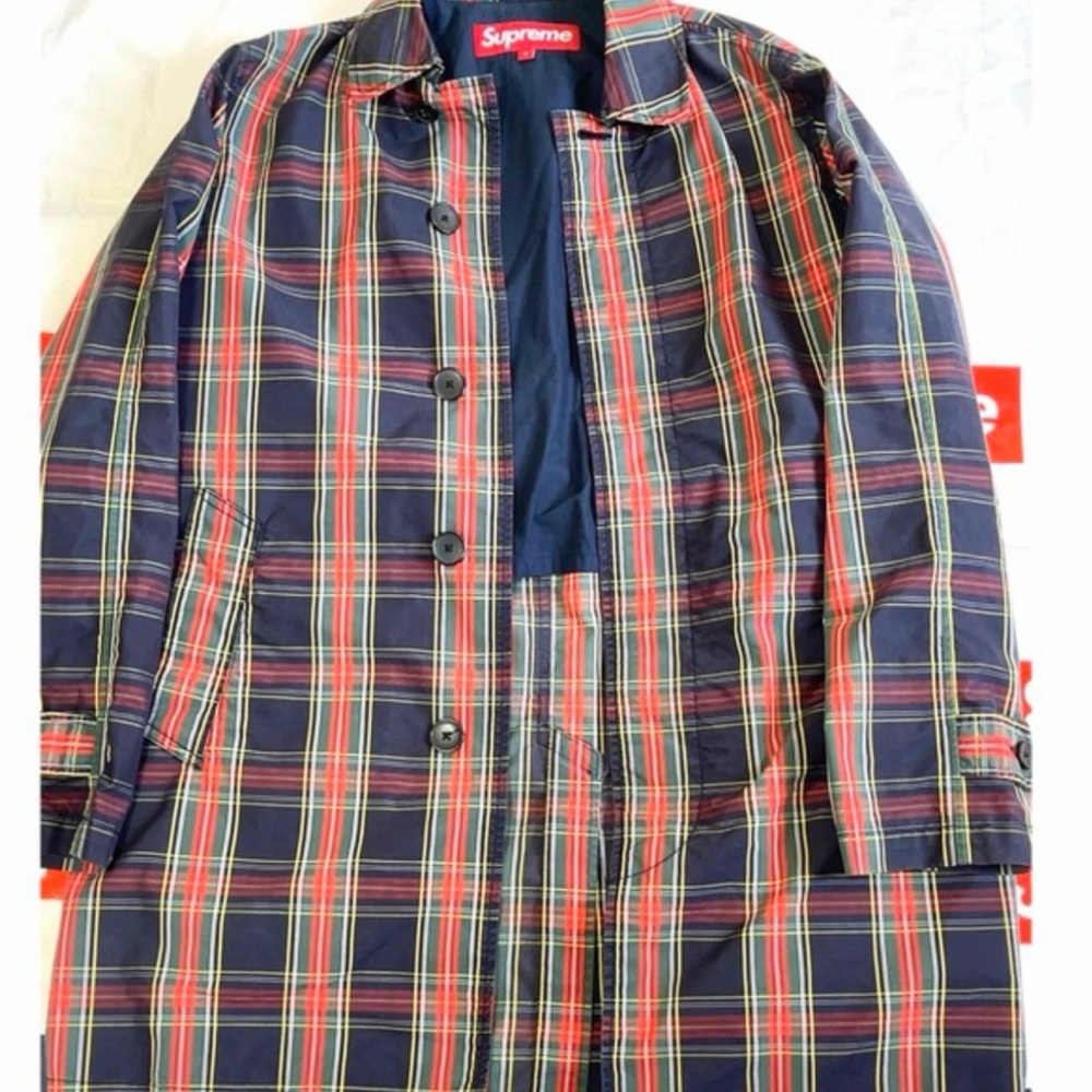Supreme Plaid Coat